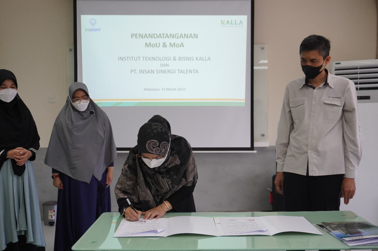 Memajukan Kualitas SDM Indonesia Timur, ITB Kalla Gandeng PT. Insan SInergi Talenta